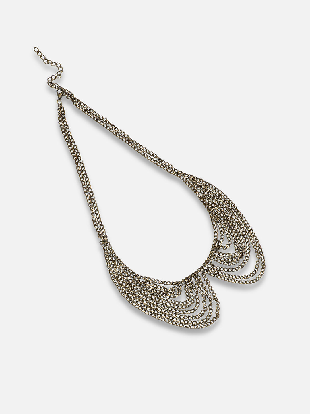 Gold Plated Party Designer Stone Necklace