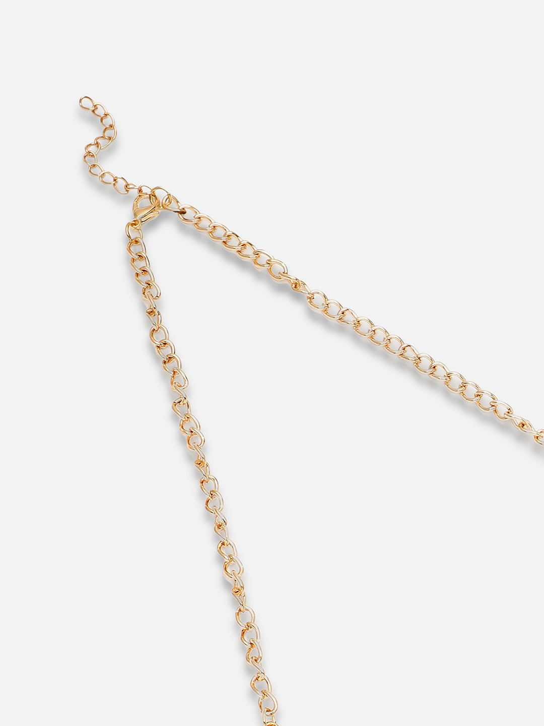 Gold Plated Party Designer Stone Necklace