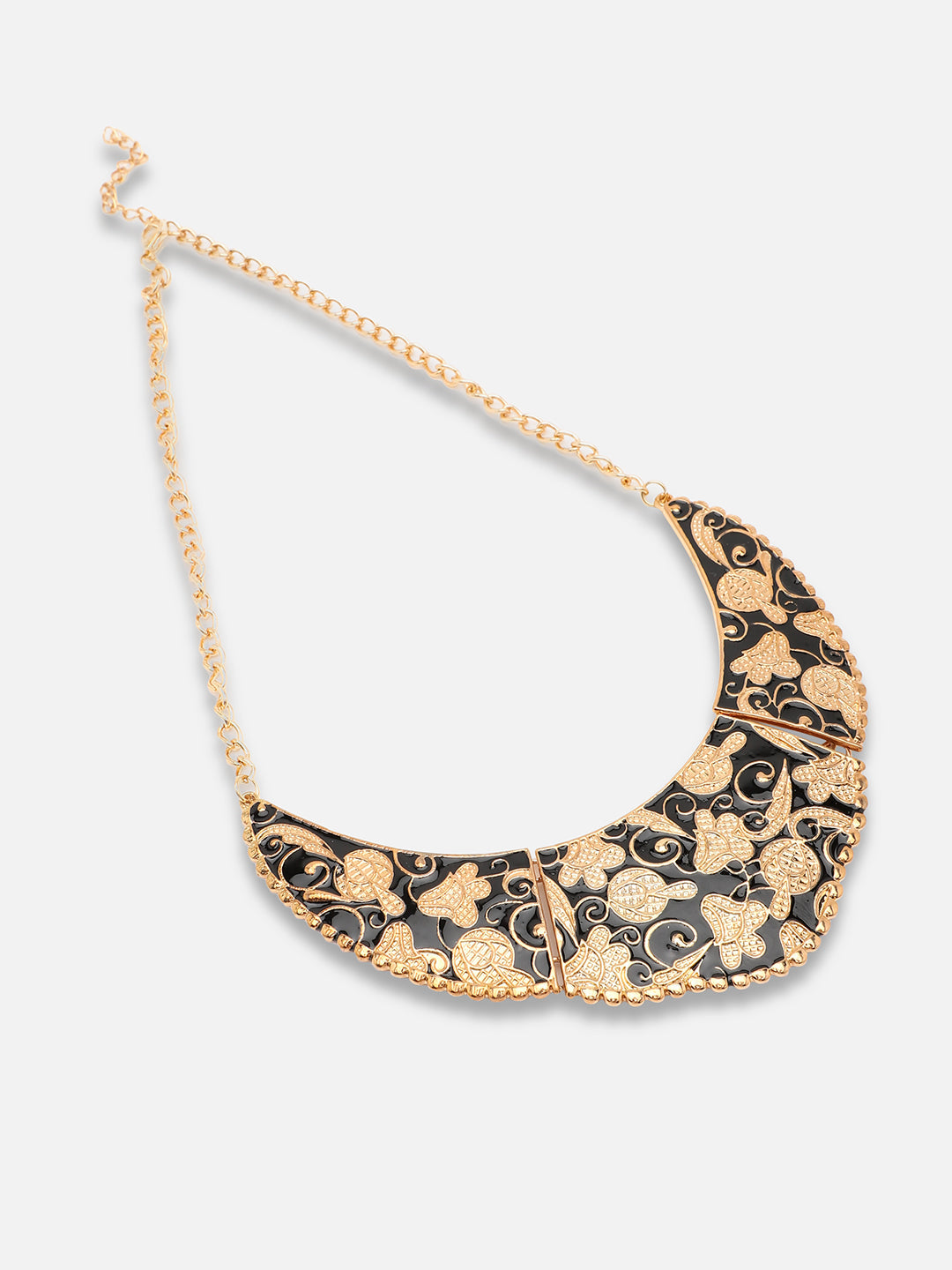 Gold Plated Party Designer Stone Necklace