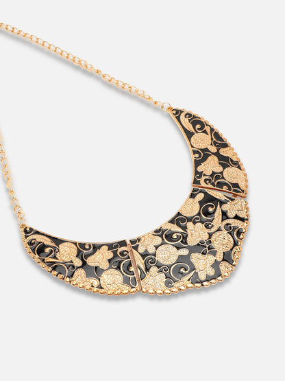 Gold Plated Party Designer Stone Necklace