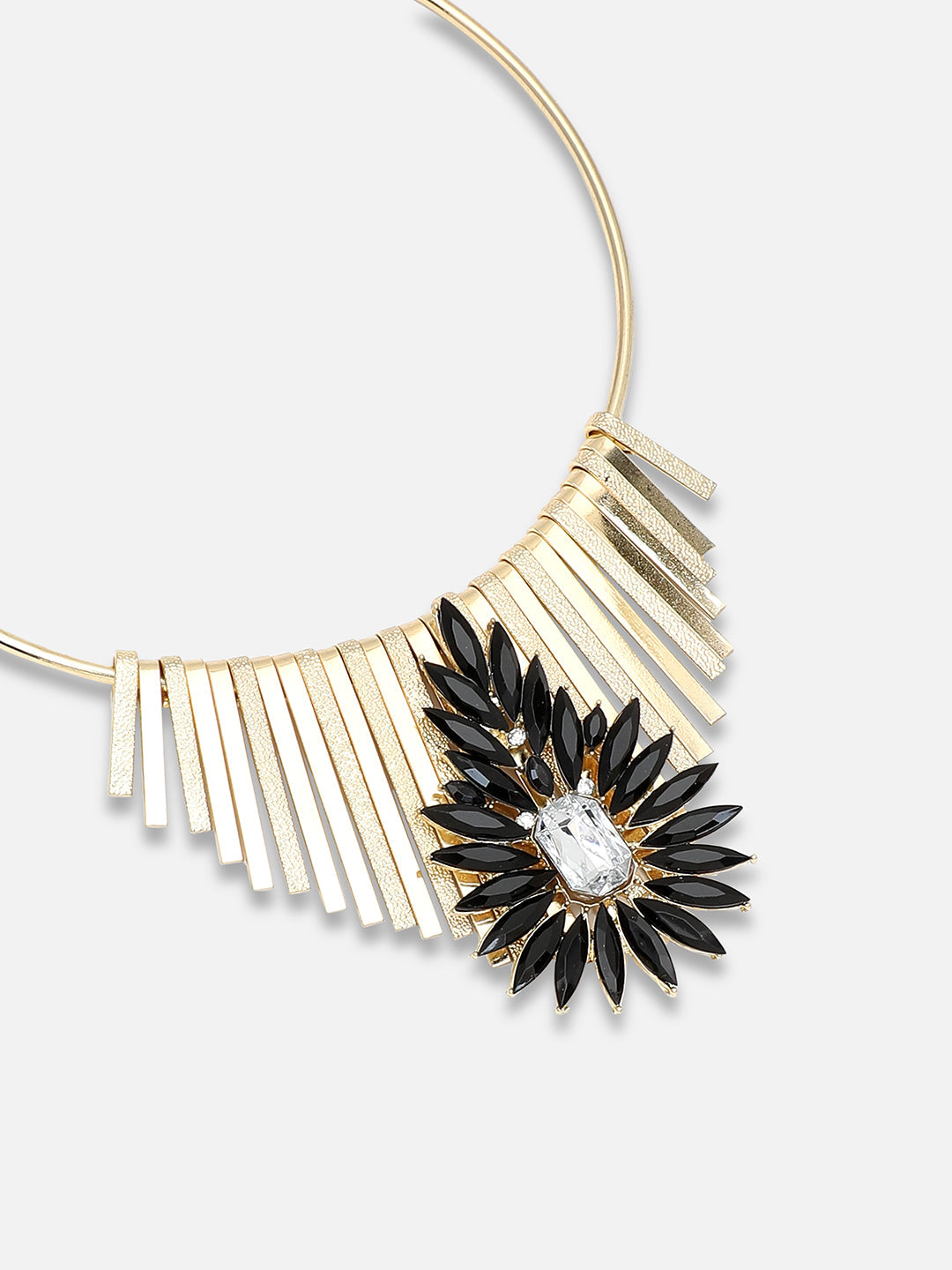 Gold Plated Party Designer Stone Necklace