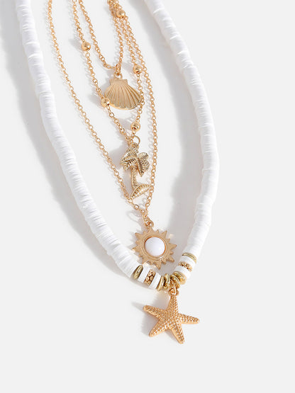 Multi Layered Gold Plated Necklace