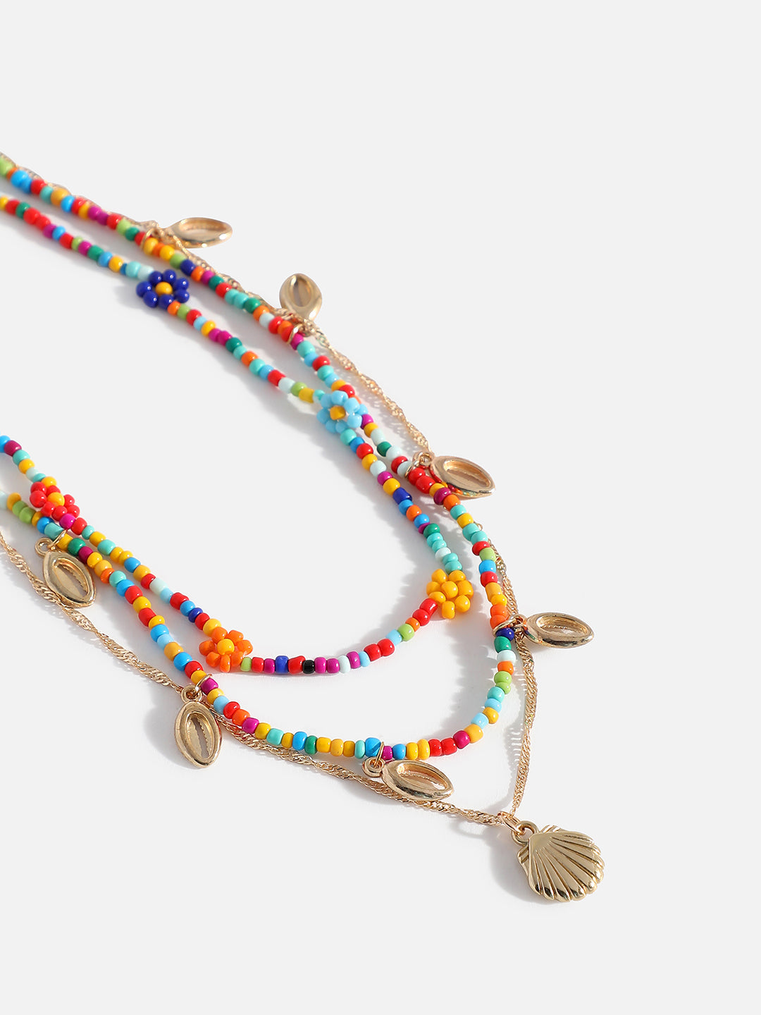 Multi Layered Gold Plated Necklace