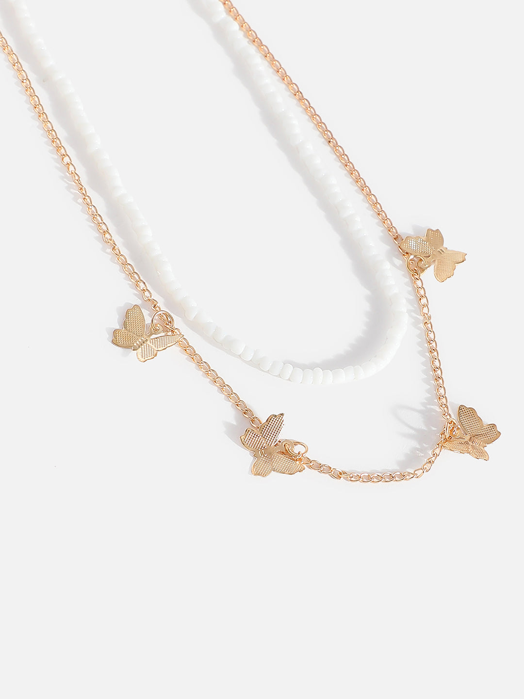 Multi Layered Gold Plated Necklace