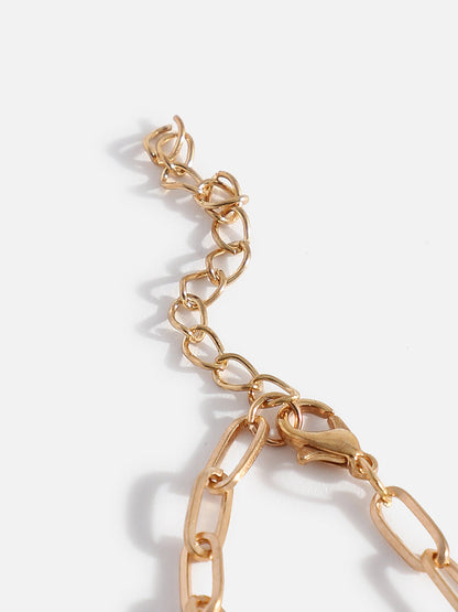 Multi Layered Gold Plated Necklace