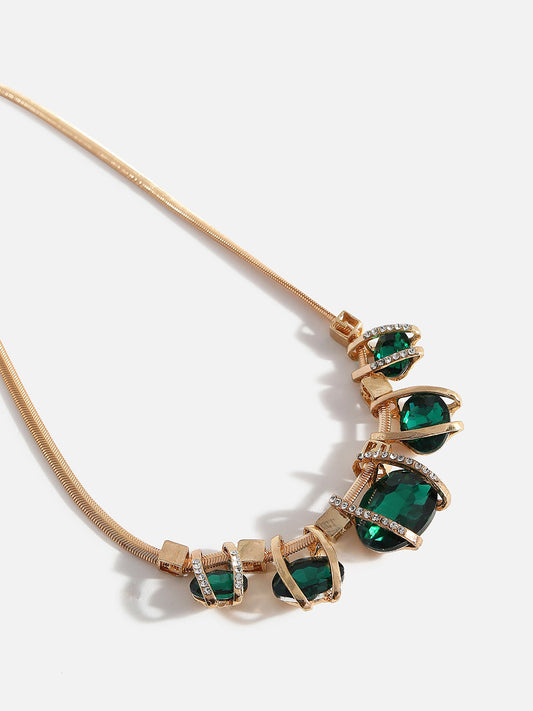 Gold Pine Necklace