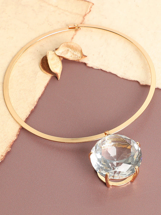 Statement Stone Choker Necklace