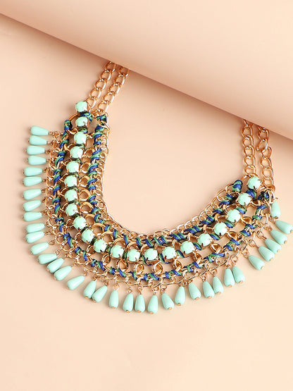 Green Statement Choker