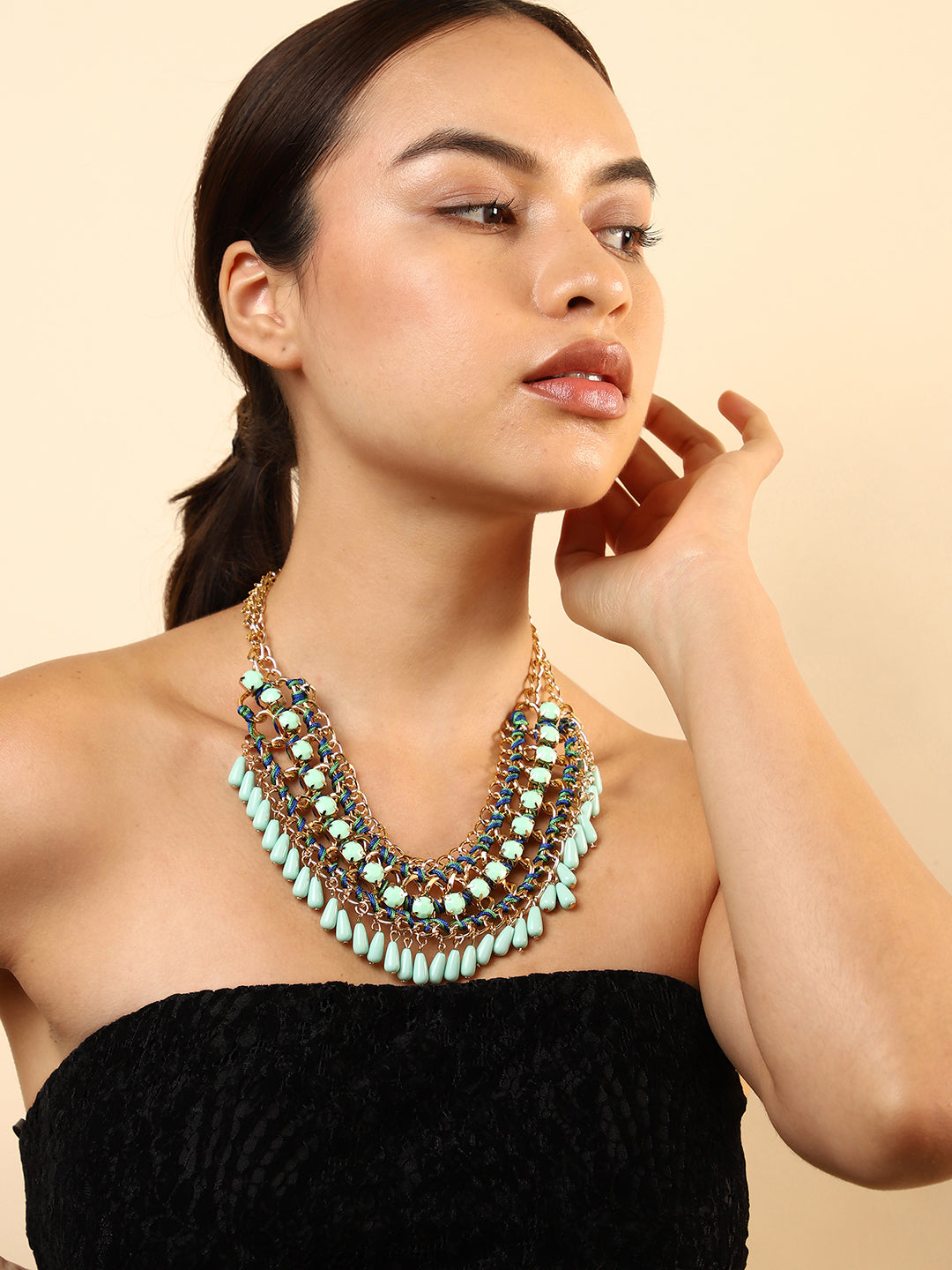 Green Statement Choker