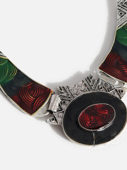 Multi Colour Statement Jewellery Set