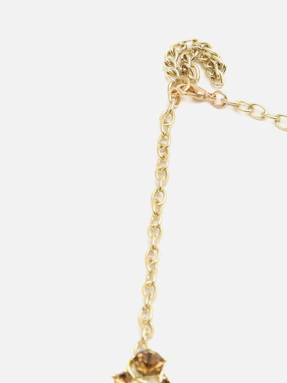 SOHI GOLD STONES NECKLACE