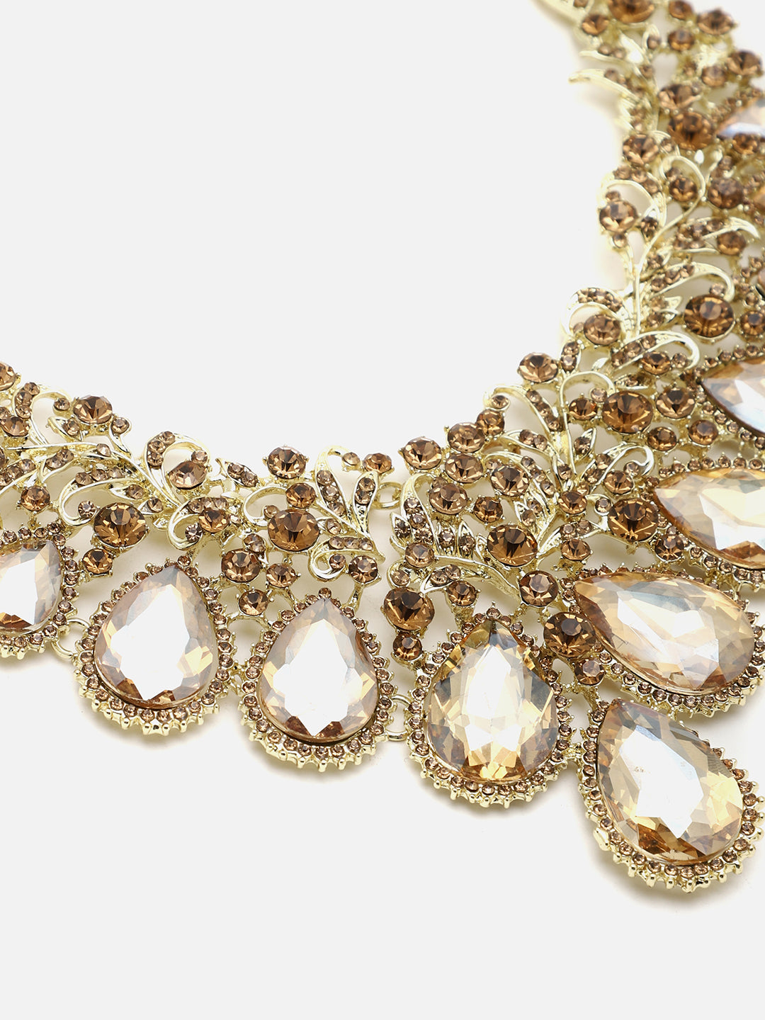 SOHI GOLD STONES NECKLACE