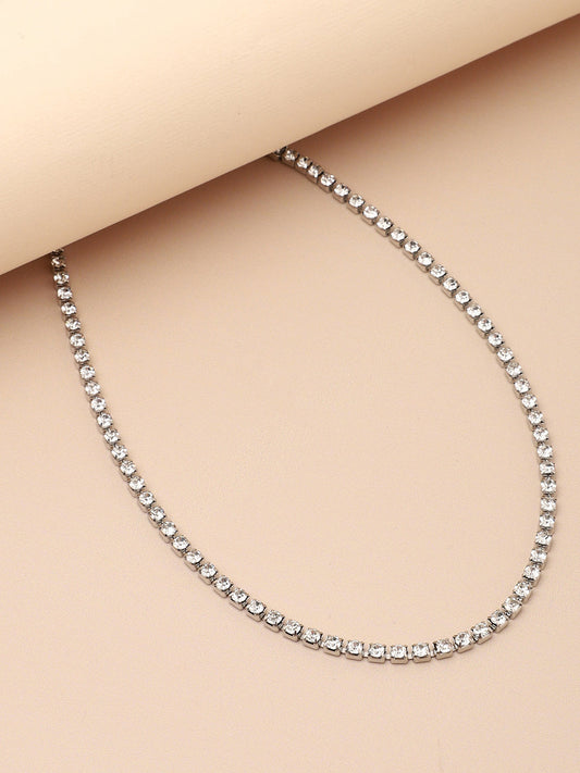 SOHI SILVER FINISH CHAIN