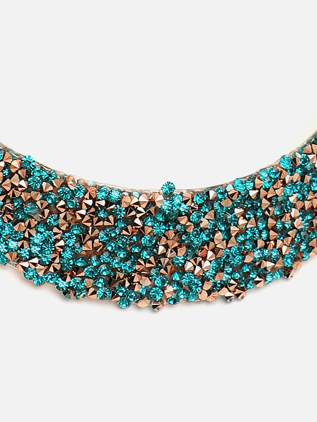 SOHI GREEN STONES JEWELLERY SET