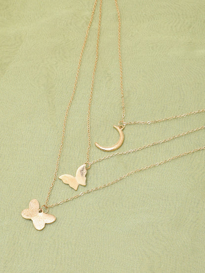 SOHI GOLD LAYERED CHAIN
