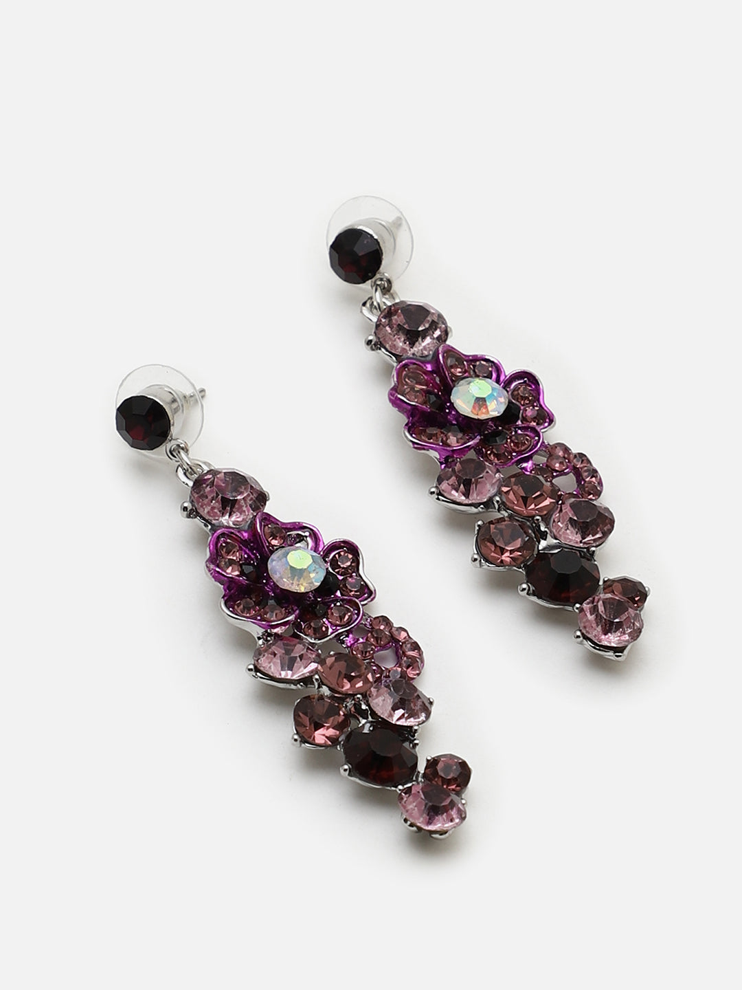 SOHI MULTICOLOUR STONES JEWELLERY SET