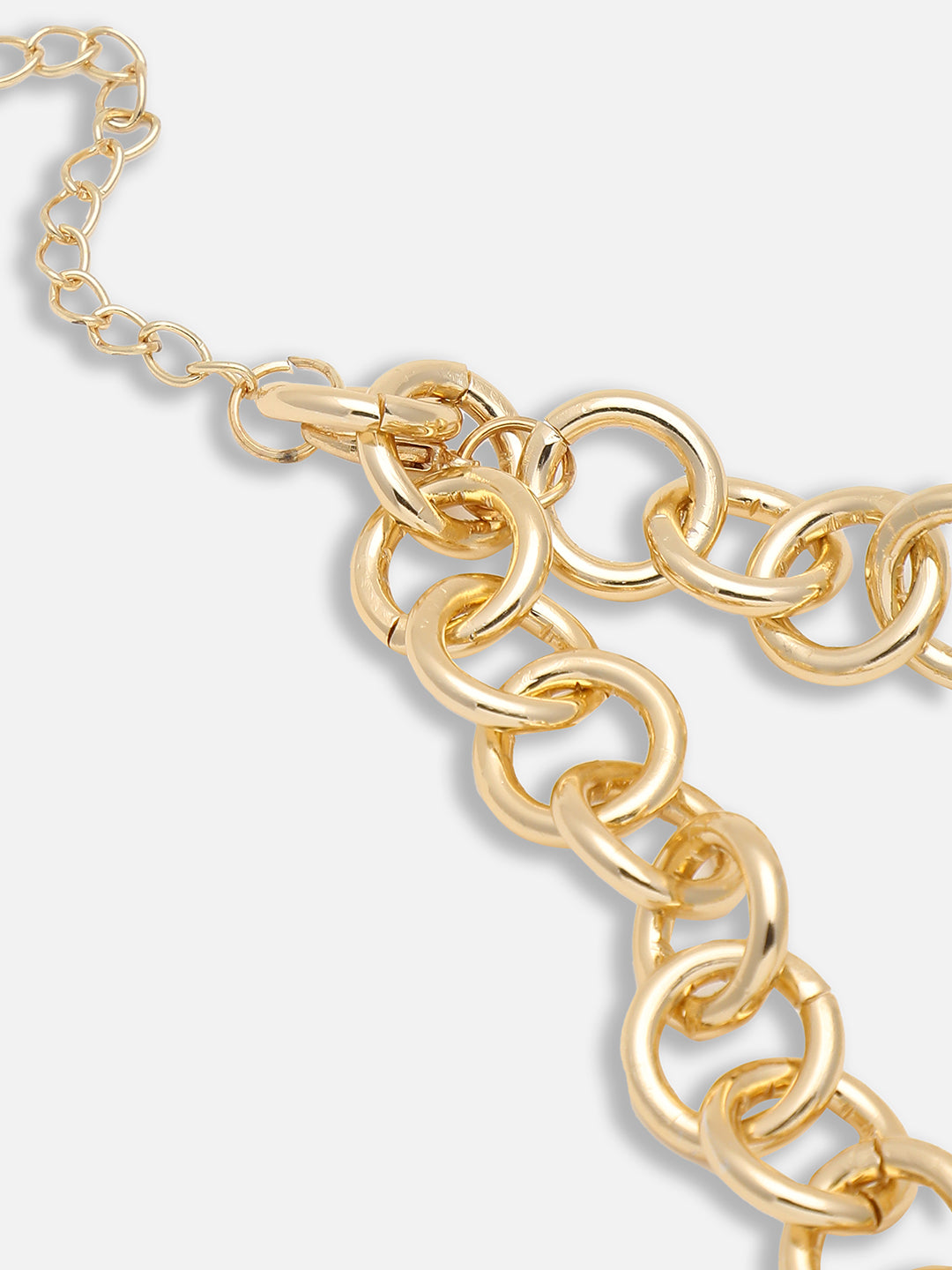 Gold Plated Party Designer Stone Necklace For Women