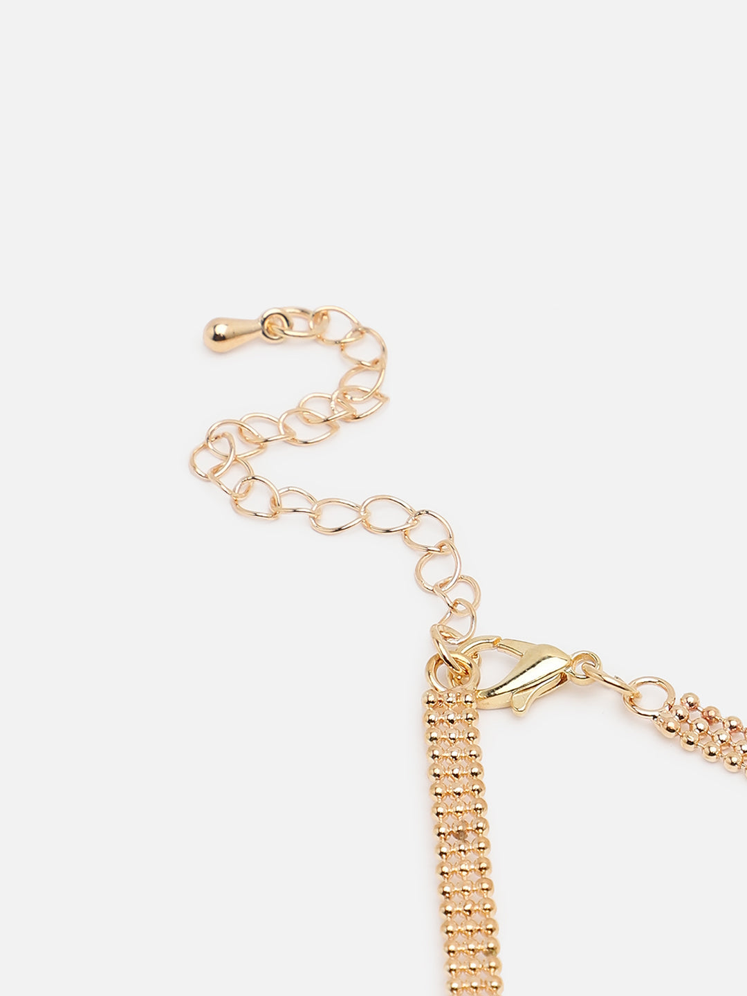 Gold Plated Party Designer Stone Necklace For Women