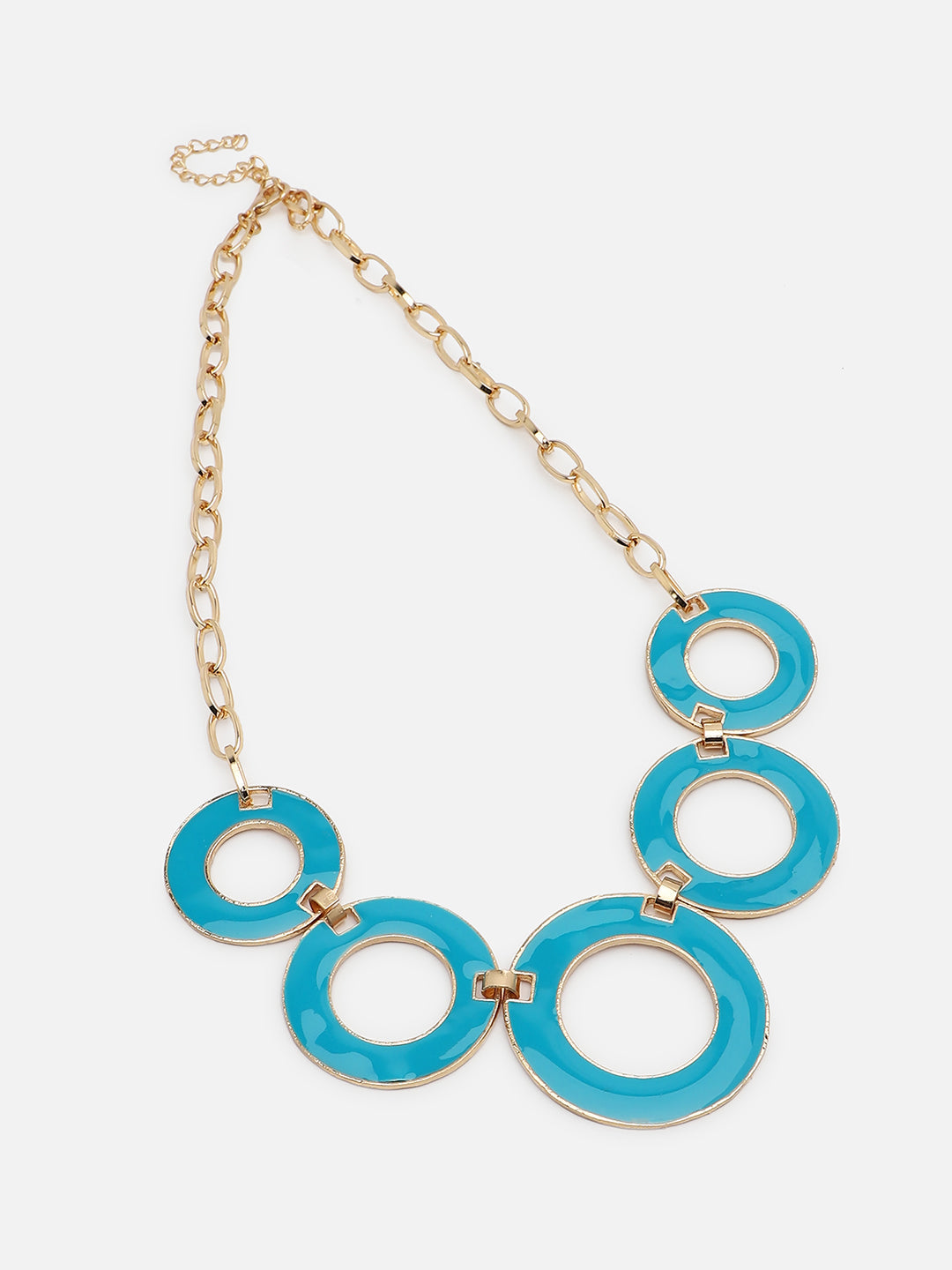 Gold Plated Party Designer Stone Necklace For Women