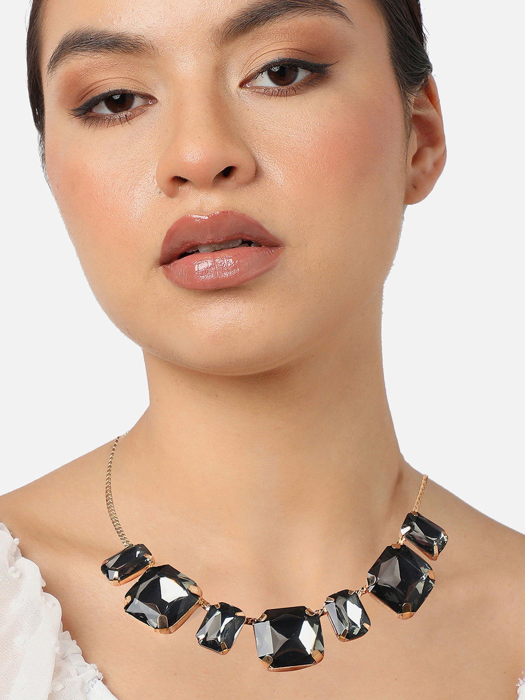 Shadow Gemstone Necklace