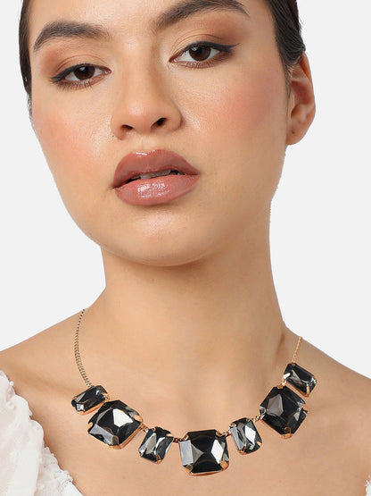 Shadow Gemstone Necklace