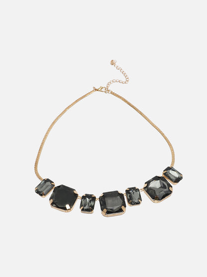 Shadow Gemstone Necklace