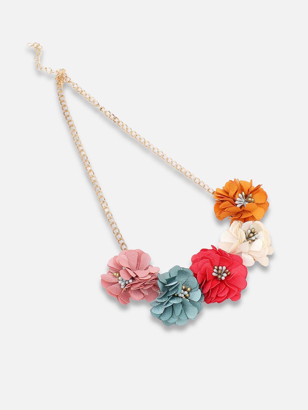 Gold Plated Party Designer Stone Necklace
