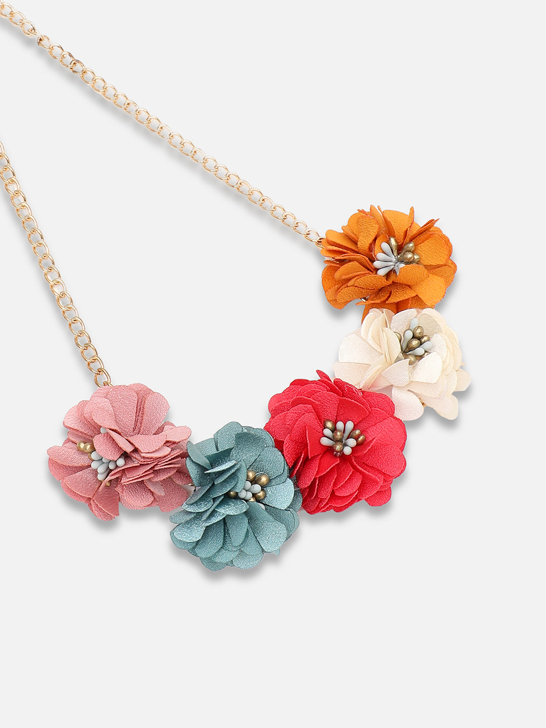 Gold Plated Party Designer Stone Necklace