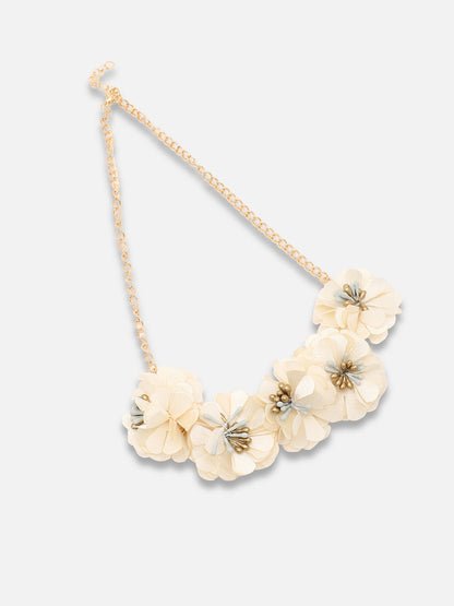 Gold Plated Party Designer Stone Necklace