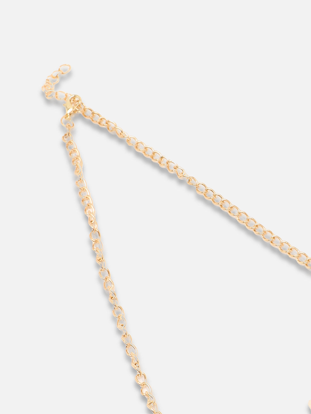 Gold Plated Party Designer Stone Necklace