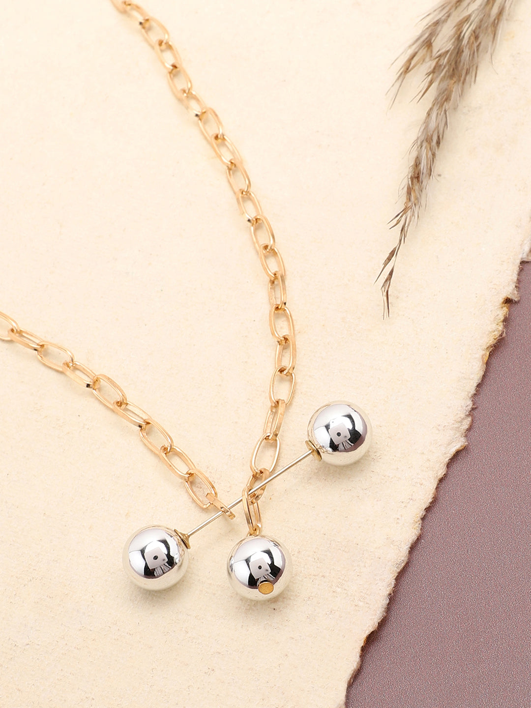 Cross Orbit Necklace