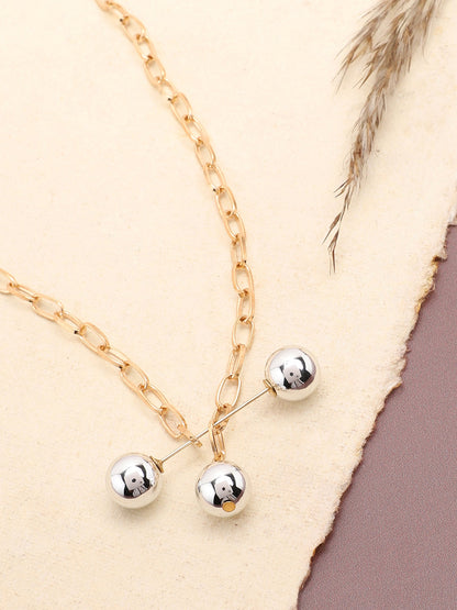 Cross Orbit Necklace