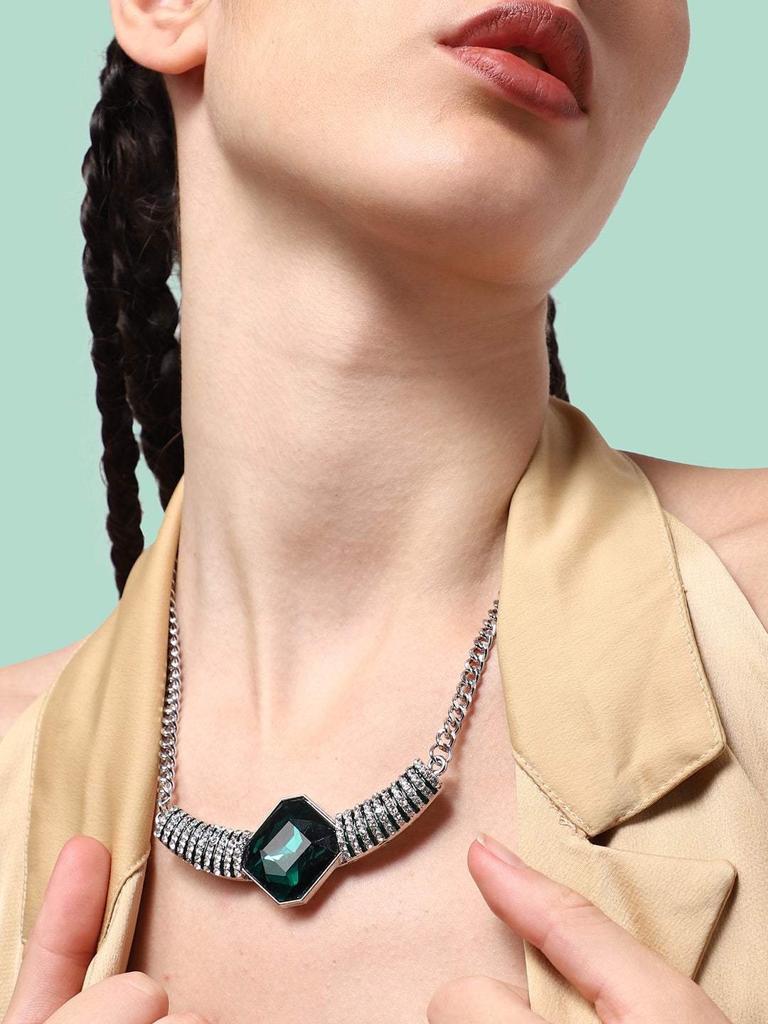 Radical Rhinestone Pendant