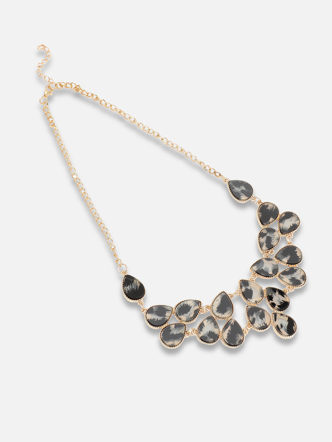 Gold Plated Party Designer Stone Necklace For Women