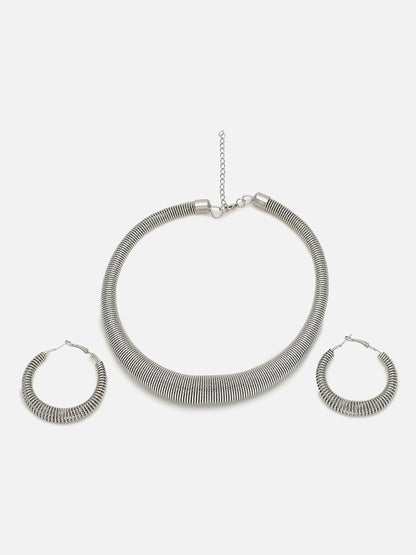 GOLD PLATED CHOKER NECKLACE FOR WOMEN AND GIRLS