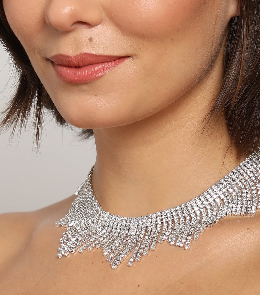 GOLD PLATED CHOKER NECKLACE FOR WOMEN AND GIRLS