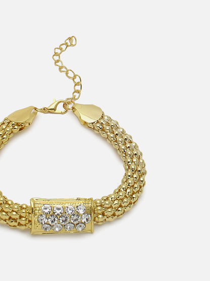 GOLD PLATED CHOKER NECKLACE FOR WOMEN AND GIRLS