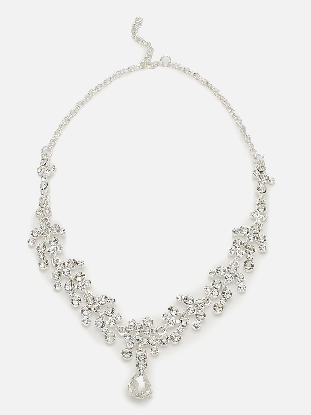 PEARL NECKLACE AND DROP EARRINGS SET FOR WOMEN