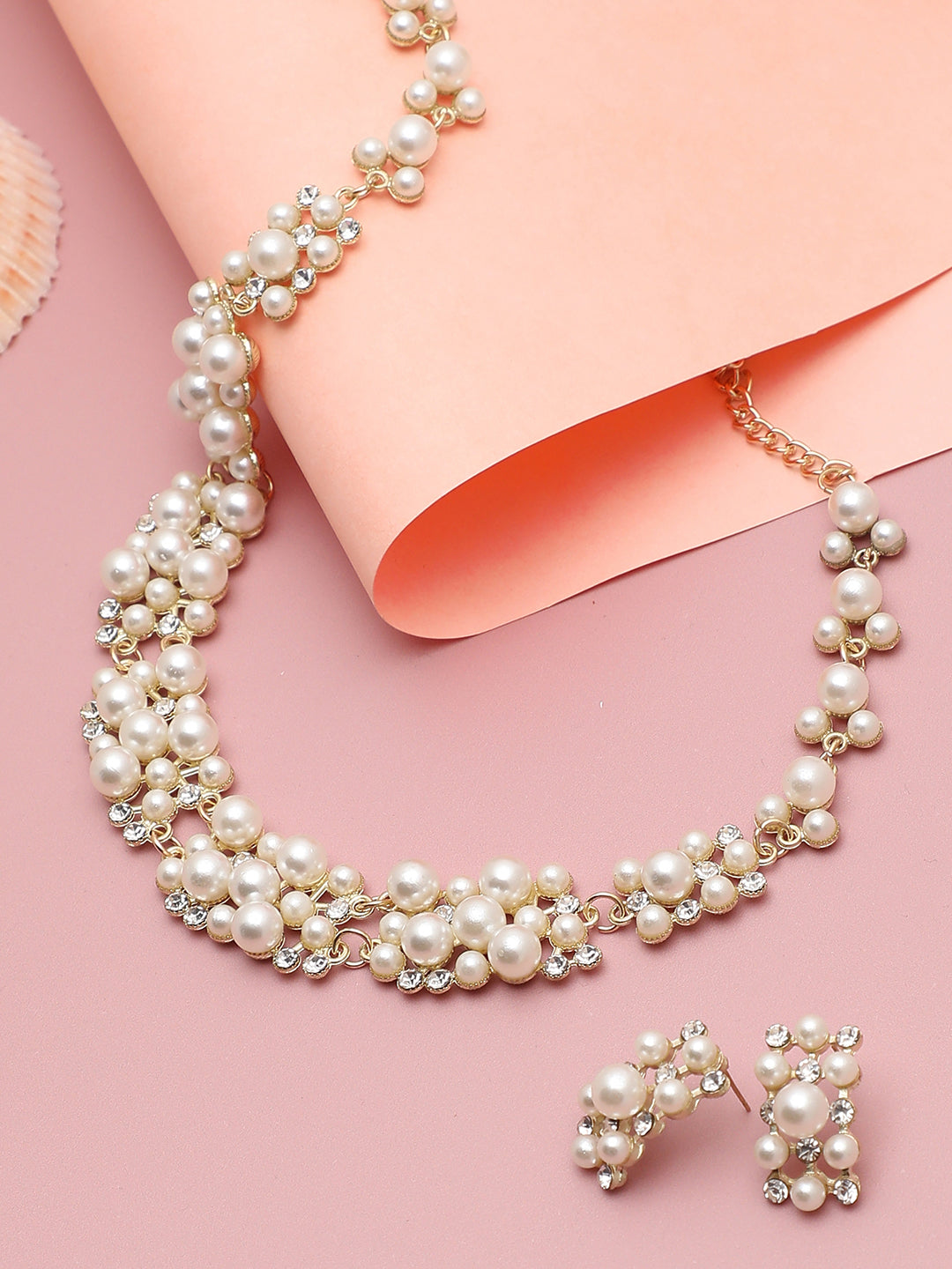 GOLD PLATED CHOKER NECKLACE FOR WOMEN AND GIRLS