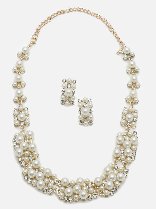 GOLD PLATED CHOKER NECKLACE FOR WOMEN AND GIRLS