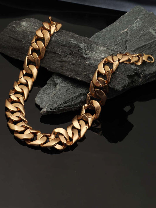 GOLD PLATED CHOKER NECKLACE WITH EARRINGS FOR WOMEN AND GIRLS
