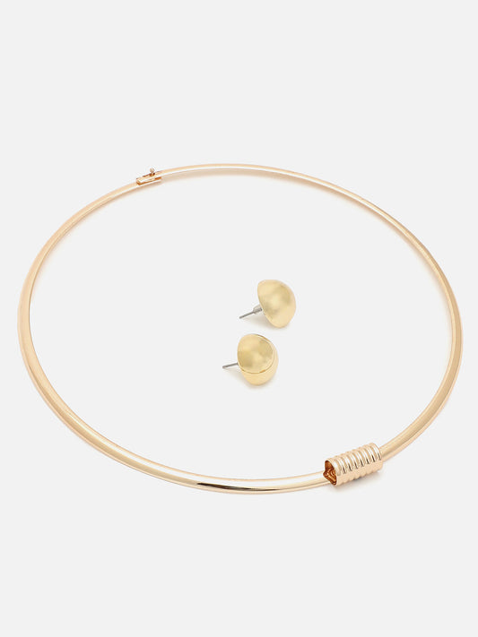 GOLD PLATED CHAIN NECKLACE FOR WOMEN AND GIRLS