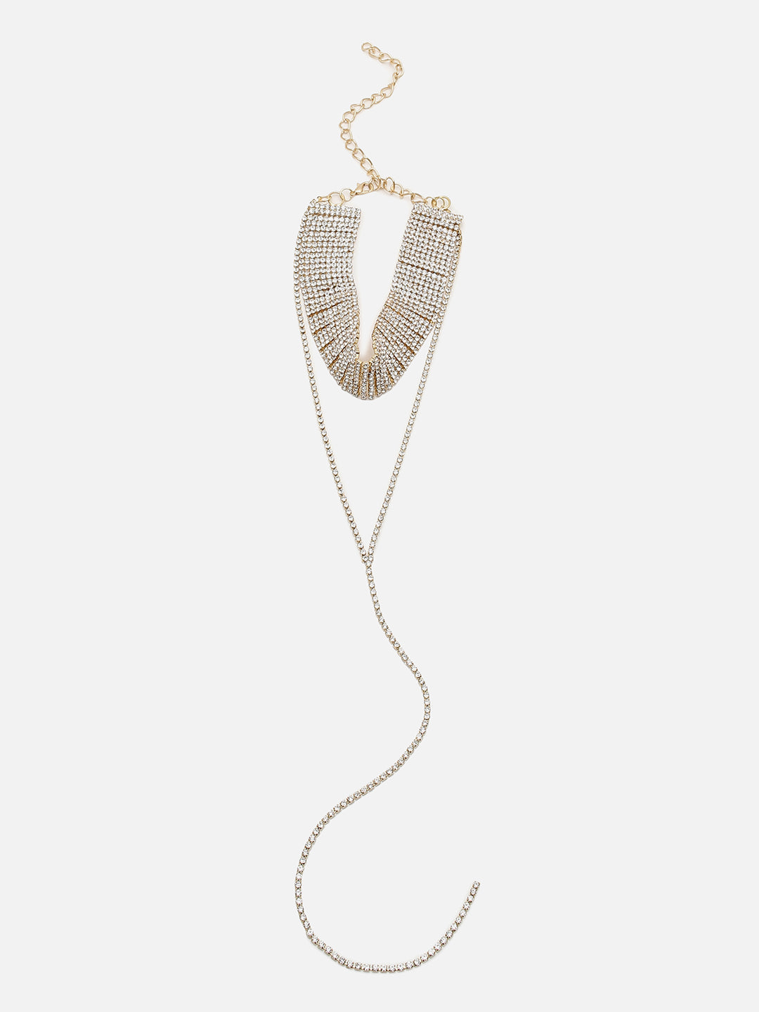 GOLD PLATED MULTICOLOUR CHAIN NECKLACE FOR WOMEN AND GIRLS