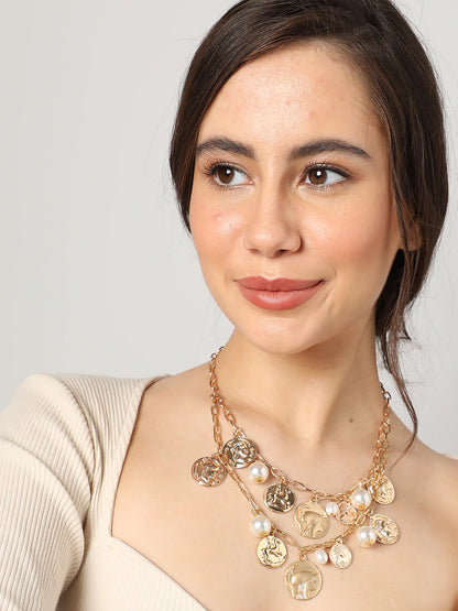 Gold Plated Designer Necklace