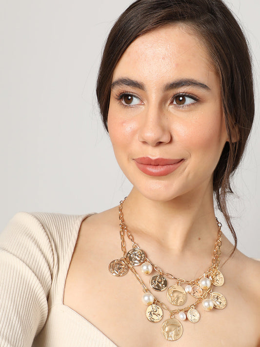 Gold Plated Designer Necklace