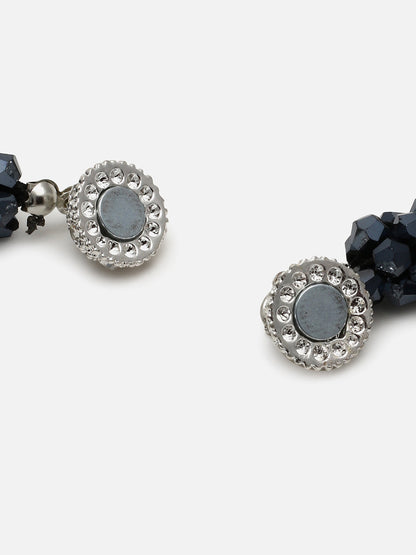 Silver Plated Designer Stone Necklace