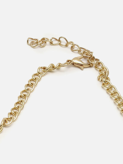 Off-White Floral Necklace