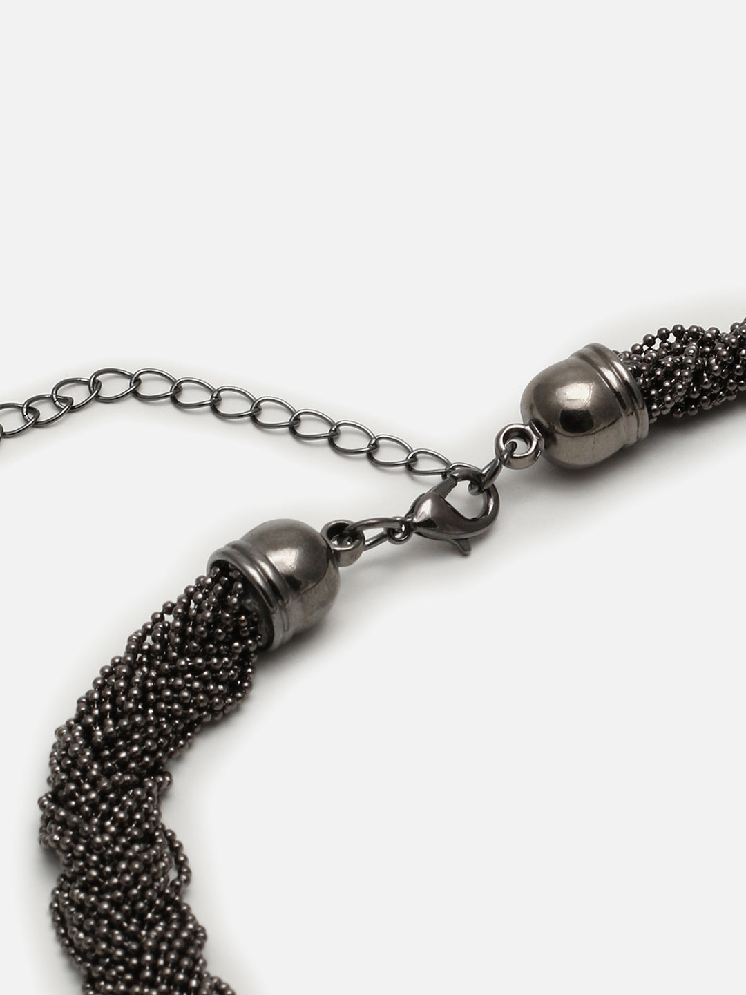 Silver Plated Designer Stone Necklace