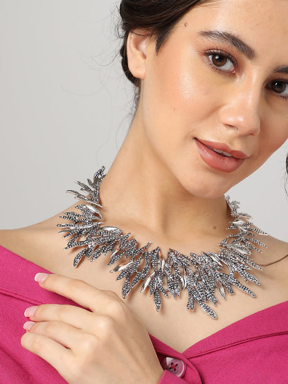 Silver Plated Designer Necklace