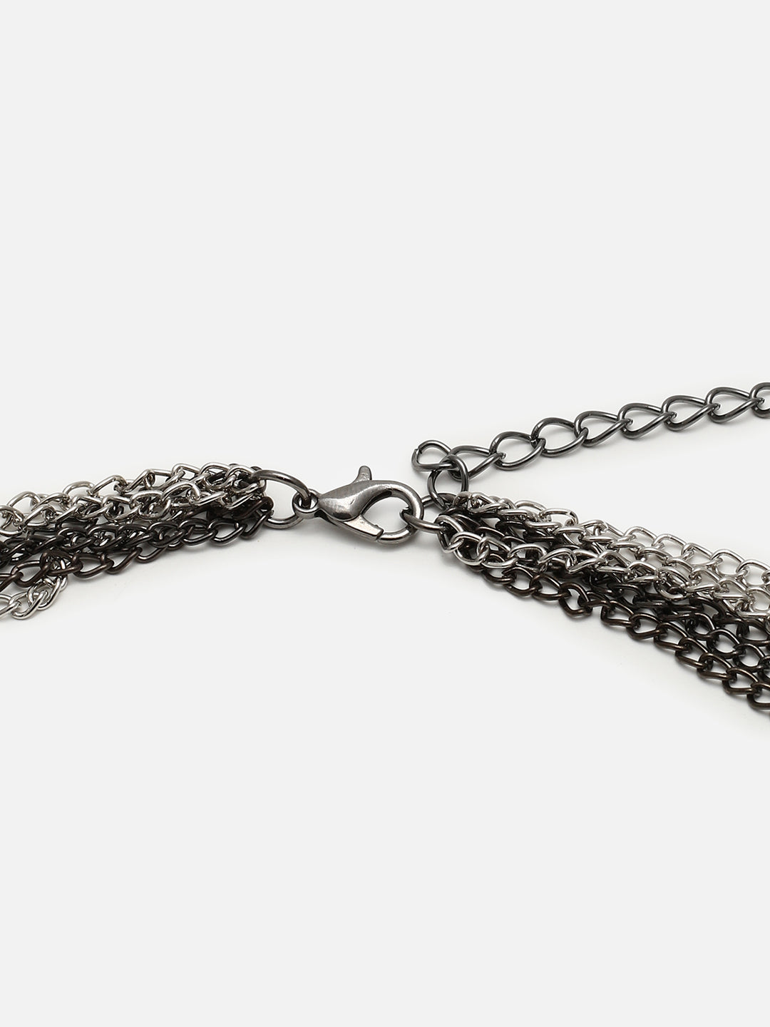 Silver Plated Designer Stone Necklace